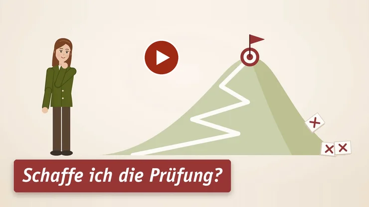 Video ansehen: Erklärfilm: Schaffe ich die Prüfung?