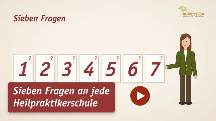 Video ansehen: Erklärfilm: Sieben Fragen an jede Heilpraktikerschule